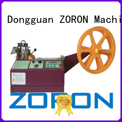 zl automated velcro cutting machine with electronic sensor for card label