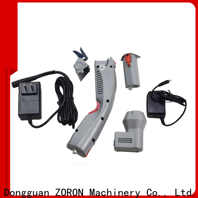 ZORON Machinery cordless electric scissors with power adapter for cutting cloth