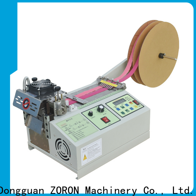 webbing automatic fabric cutting machine with electronic sensor for elastic with words