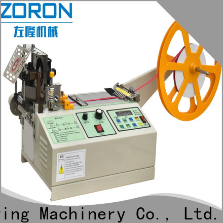 ZORON Machinery automated velcro cutting machine factory for card label