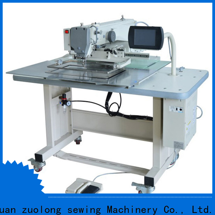 ZORON Machinery computerized pattern sewing machine single needle for tent