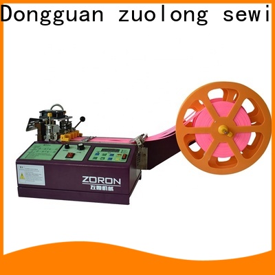 ZORON Machinery new automated velcro cutting machine factory for cloth