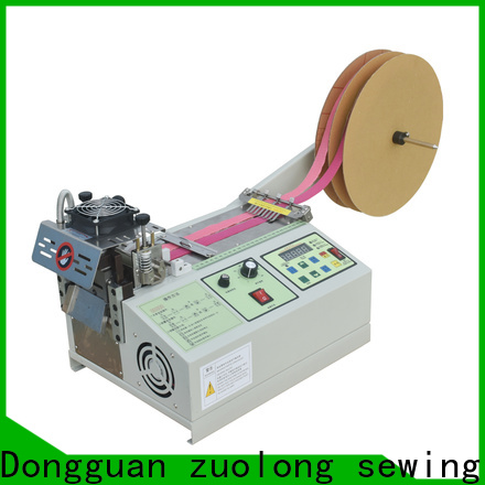 new automatic ribbon cutting machine with electronic sensor for elastic with words