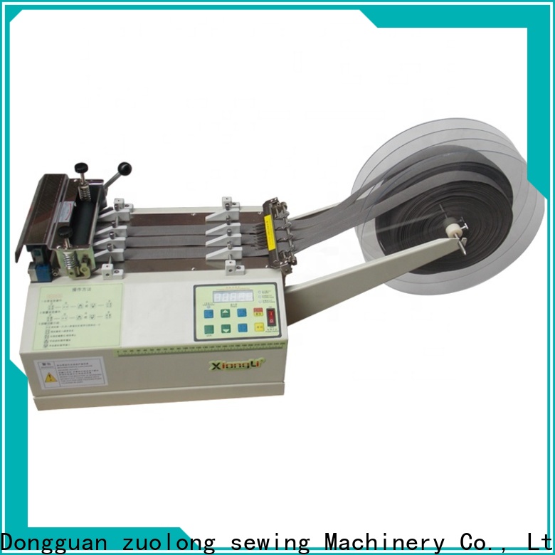 top automatic ribbon cutting machine with knife for fabric