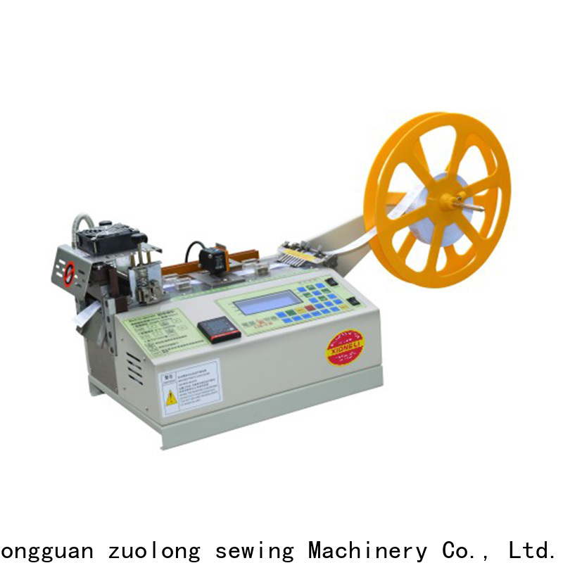 ZORON Machinery computerized webbing cutting machine for busniess for elastic with words
