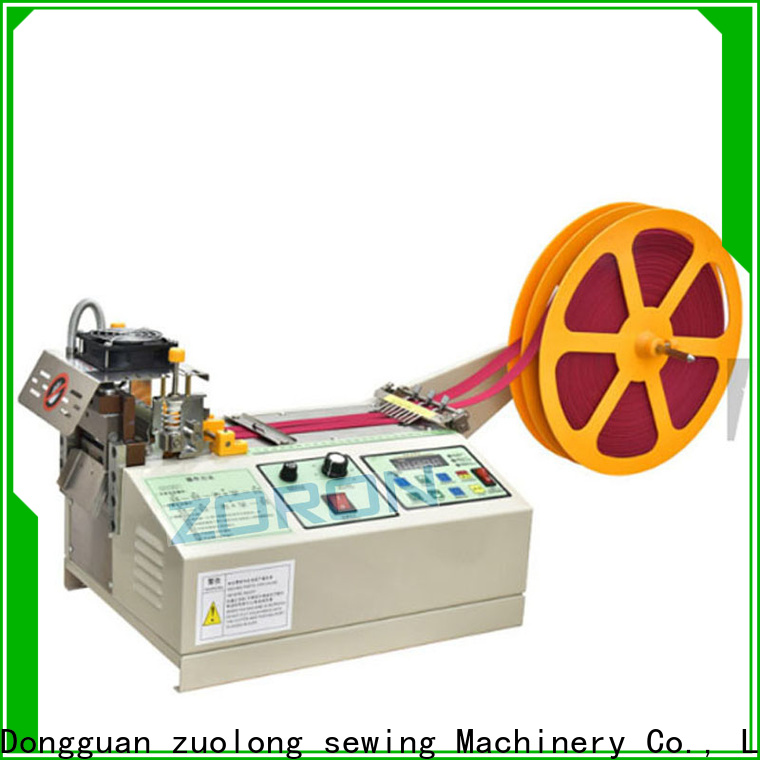 ZORON Machinery automatic fabric cutting machine with knife for fabric
