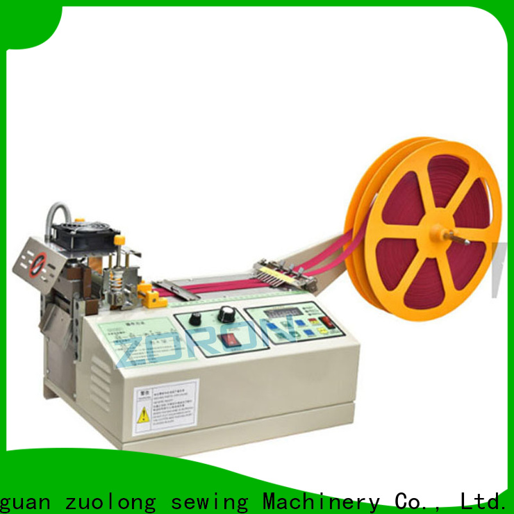 ZORON Machinery cutting computerized webbing cutting machine supply for elastic with words