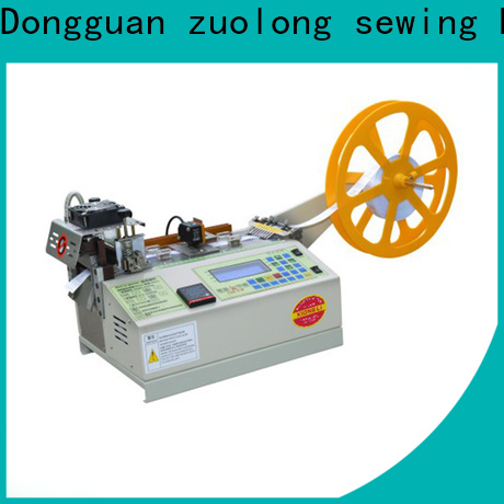 computer webbing automatic ribbon cutting machine with cooling fan for fabric