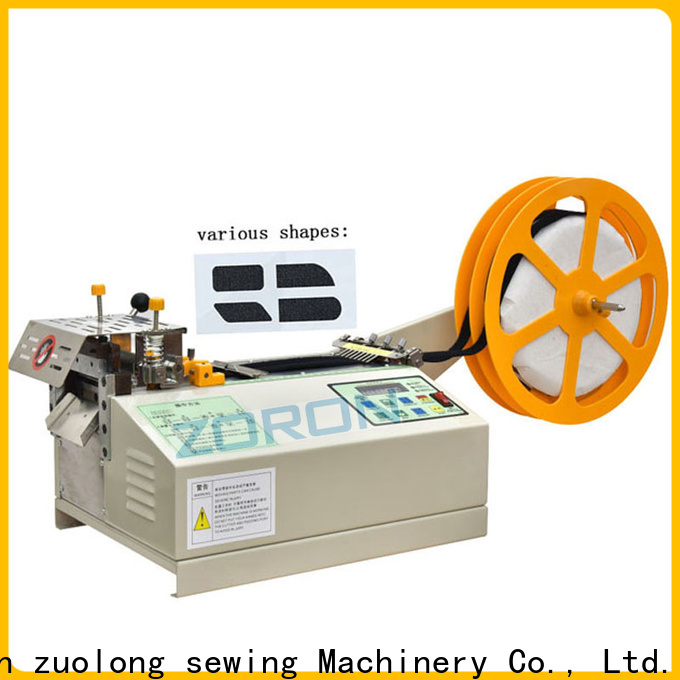 ZORON Machinery automated velcro cutting machine supplier for cloth