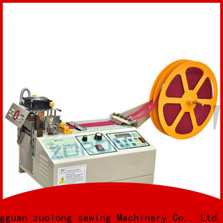 ZORON Machinery automated velcro cutting machine manufacturer for cloth