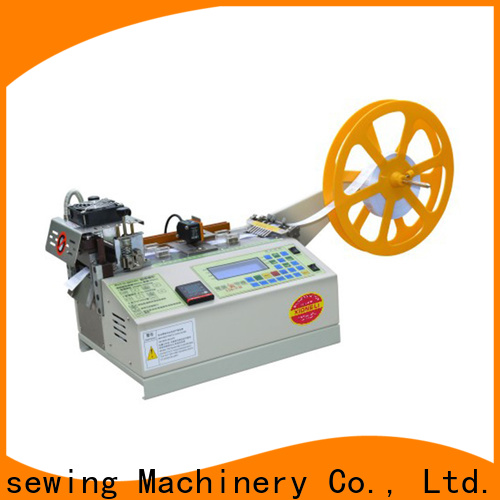 ZORON Machinery computer webbing automatic cutting machine with electronic sensor for card label