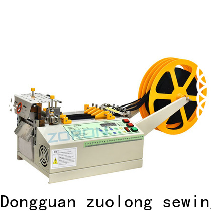 ZORON Machinery high quality automatic ribbon cutting machine with electronic sensor for fabric