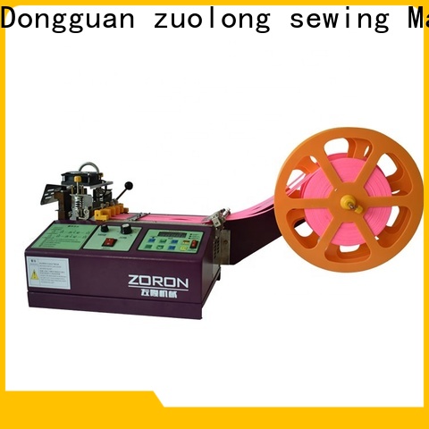 ZORON Machinery new automated velcro cutting machine supplier for cloth