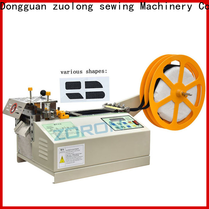 ZORON Machinery wholesale automatic ribbon cutting machine manufacturer for fabric