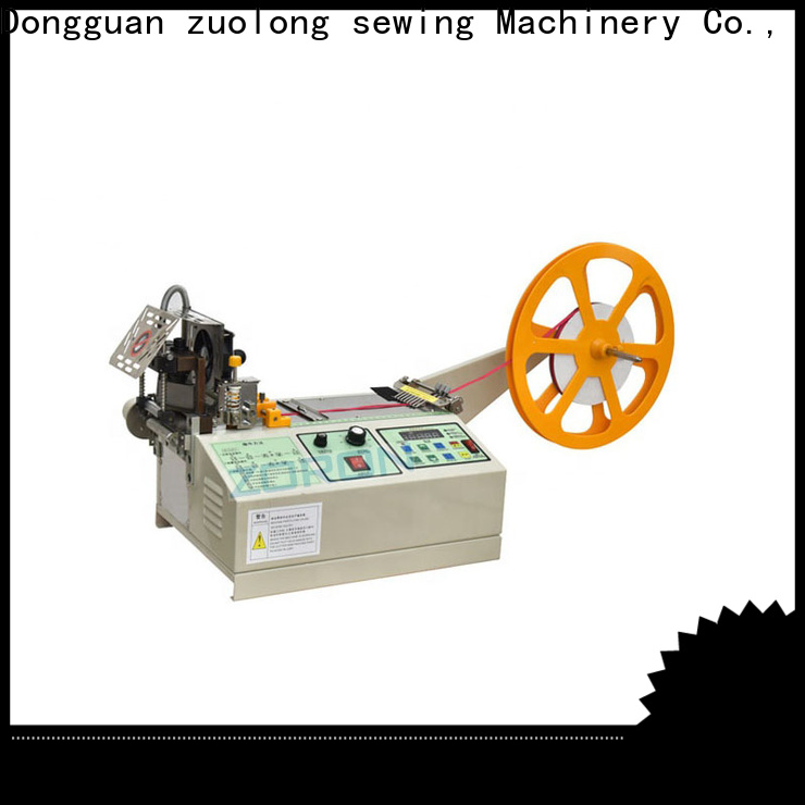 ZORON Machinery computerized webbing cutting machine supply for cloth