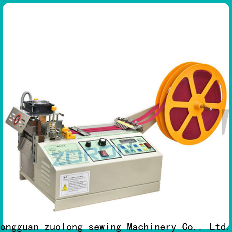 label automatic cutting machine with electronic sensor for elastic with words
