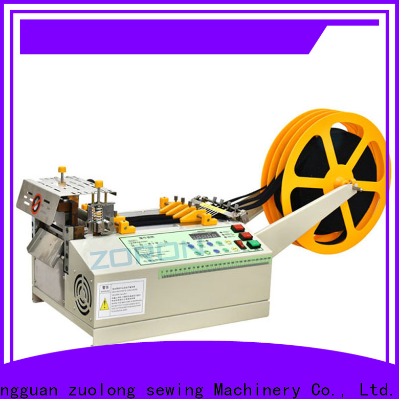 ZORON Machinery wholesale automatic fabric cutting machine with cooling fan for card label