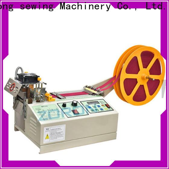 ZORON Machinery cutting automated velcro cutting machine factory for cloth