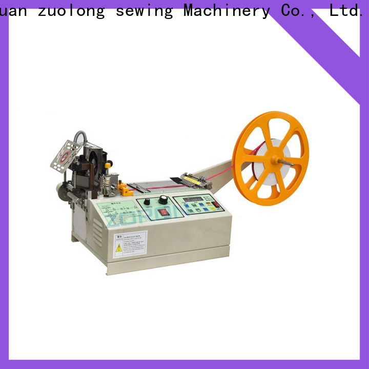 label computerized webbing cutting machine factory for fabric
