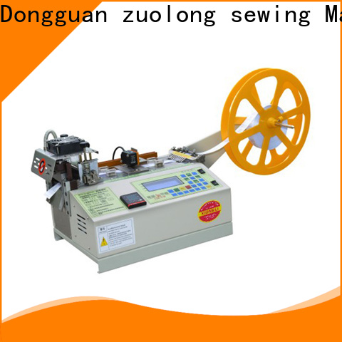 ZORON Machinery automated velcro cutting machine company for fabric