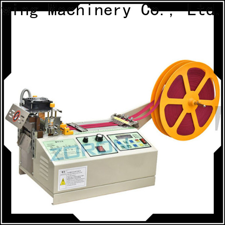 latest computerized webbing cutting machine factory for card label