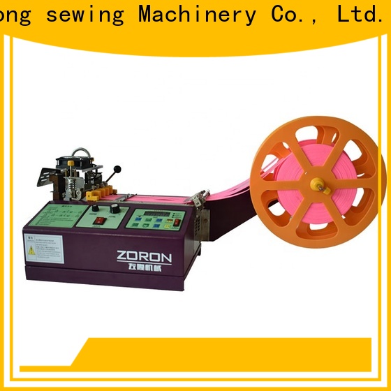 ZORON Machinery top automated velcro cutting machine manufacturer for card label