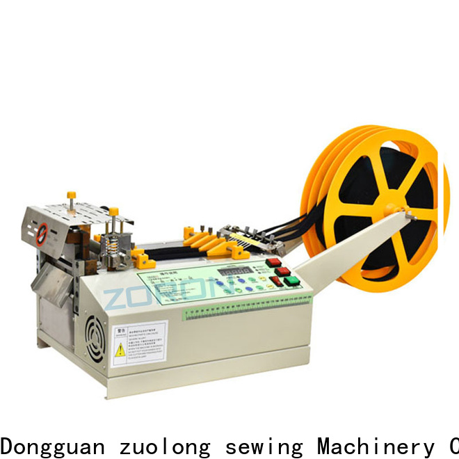 ZORON Machinery automatic ribbon cutting machine company for cloth