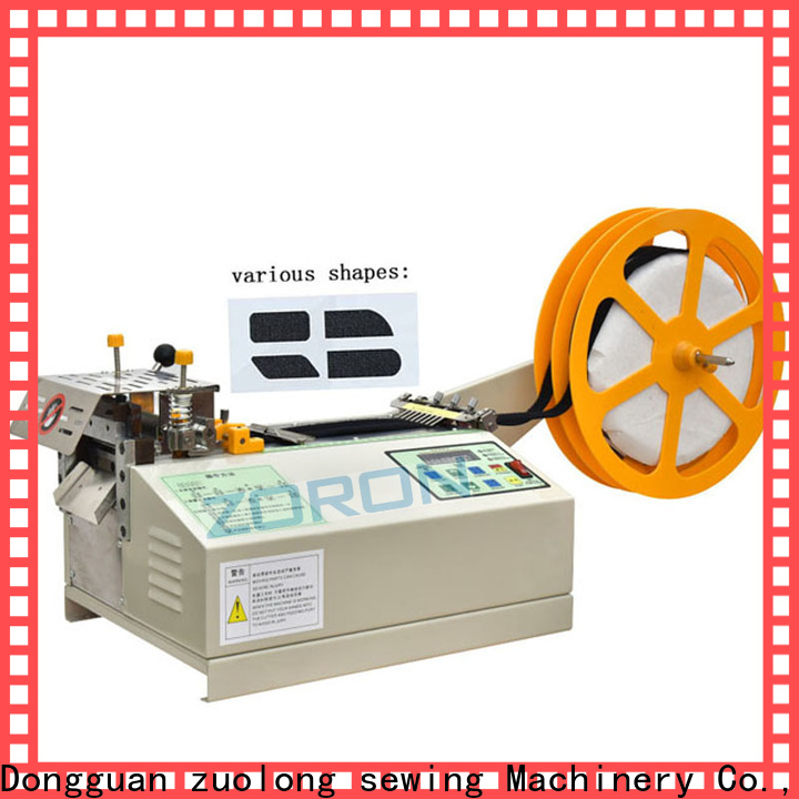ZORON Machinery label automatic cutting machine supply for fabric
