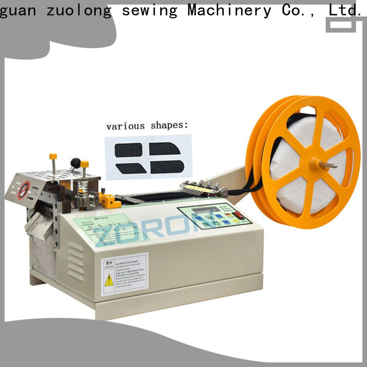 ZORON Machinery computerized webbing cutting machine supply for fabric
