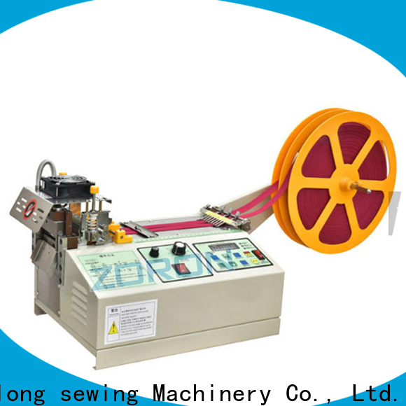 webbing automatic ribbon cutting machine with electronic sensor for card label