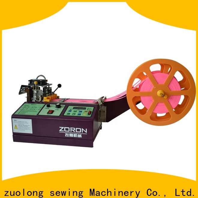 ZORON Machinery automatic elastic care automatic fabric cutting machine supply for elastic with words
