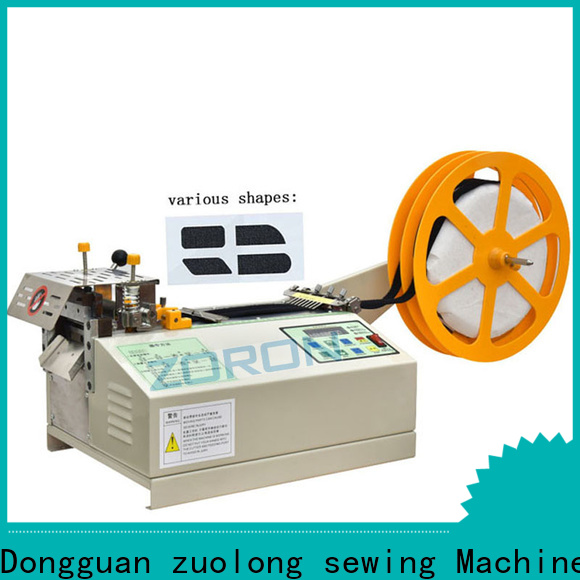 ZORON Machinery computerized webbing cutting machine for busniess for cloth