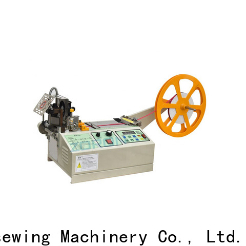 ZORON Machinery high quality automatic fabric cutting machine with knife for elastic with words