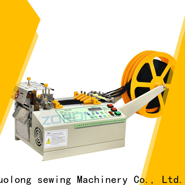 ZORON Machinery automatic ribbon cutting machine supply for cloth