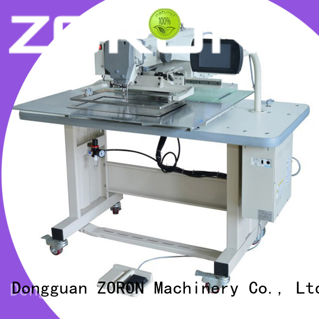 high quality programmable pattern sewing machine single needle for sofa ZORON Machinery