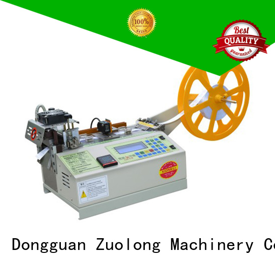 zipper machine best fabric cutting machine for quilting computer webbing cutting Zuolong Machinery Brand