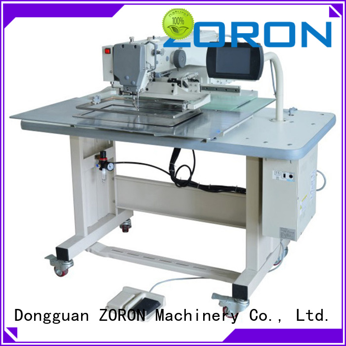 ZORON Machinery cylinder button sewing machine factory for button