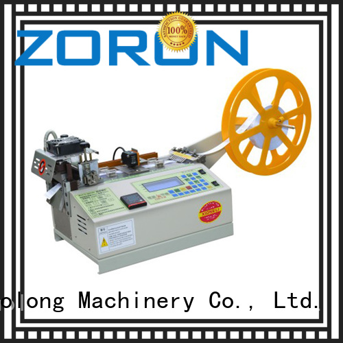 elastic computer webbing Zuolong Machinery Brand metal cutting machine