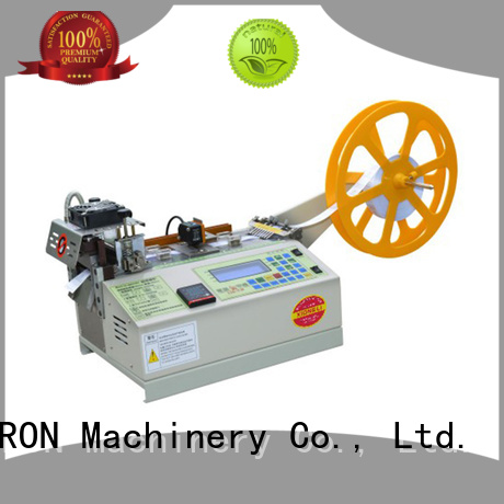 computerized magic tape cutting machine superior quality for cloth ZORON Machinery
