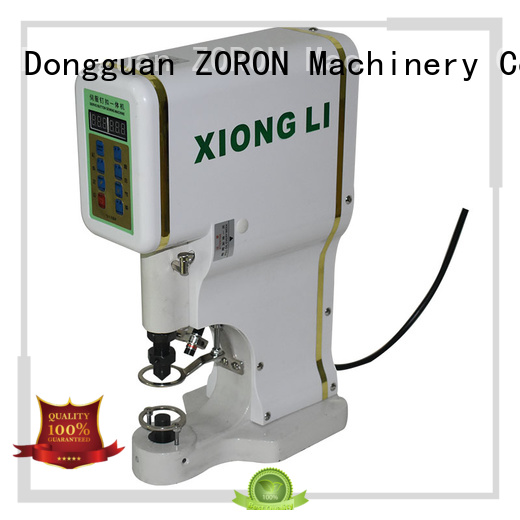 ZORON Machinery automatic button attaching machine online for button