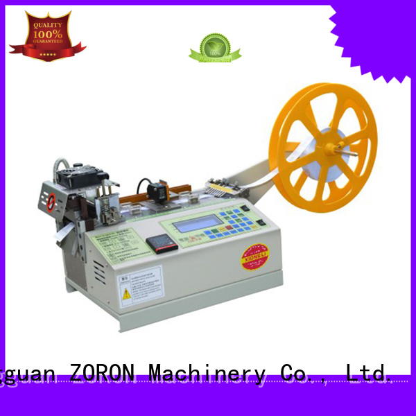 cutting automatic ribbon cutting machine with cooling fan for fabric