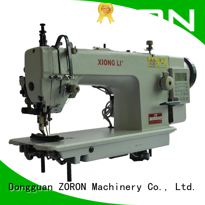 ZORON Machinery high quality snap button attaching machine single needle for bag