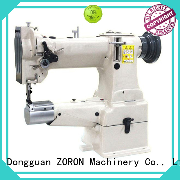 ZORON Machinery Computer control industrial lockstitch sewing machine triple Desktop