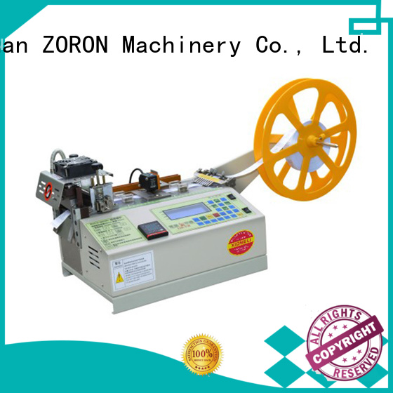 computerized webbing cutting machine with knife for cloth