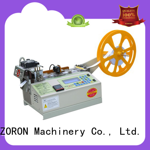 zl automatic ribbon cutting machine hot sale for cloth ZORON Machinery