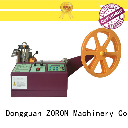 automatic ribbon cutting machine hot sale for cloth ZORON Machinery