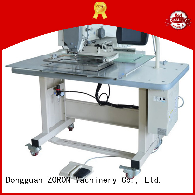 high quality button sewing machine supplier for bag ZORON Machinery