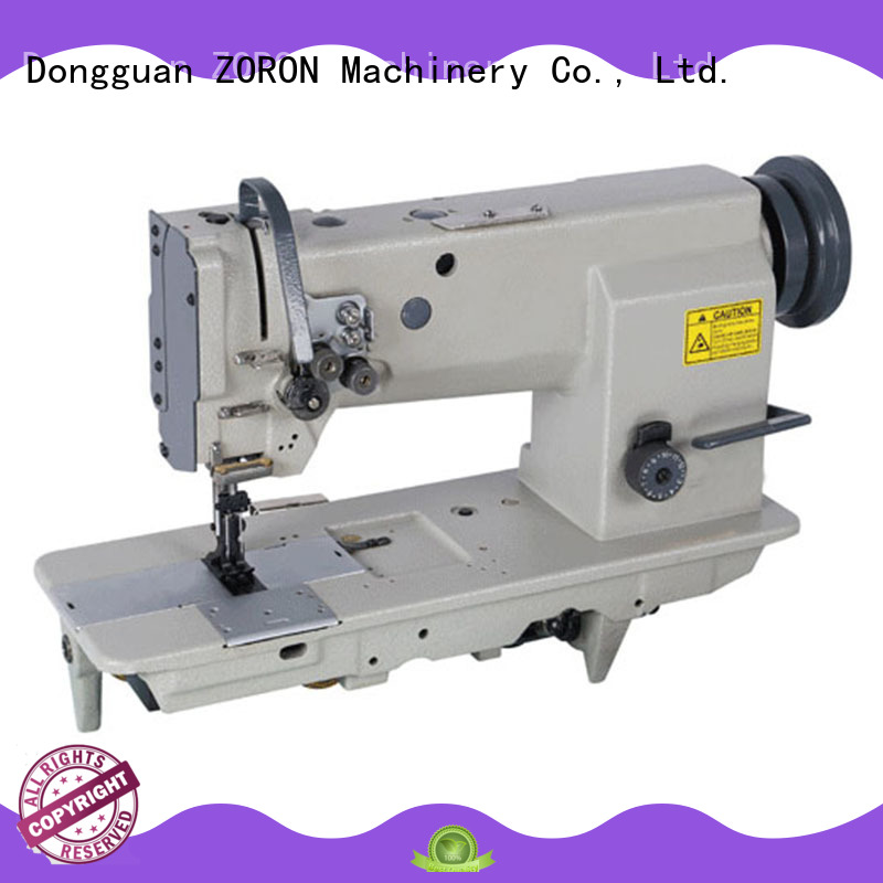leather automatic button attaching machine single needle for sofa ZORON Machinery