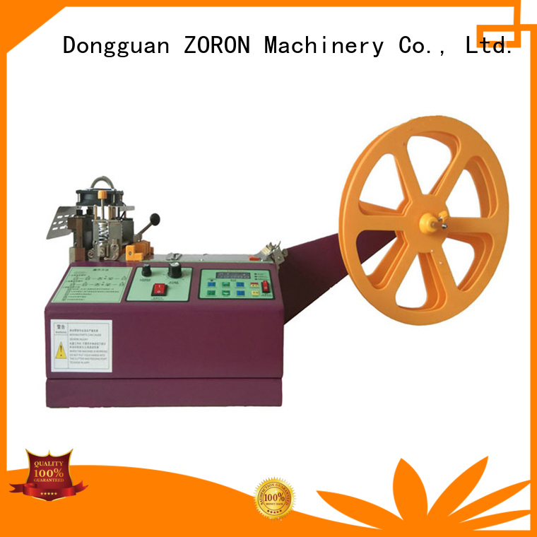 ZORON Machinery Computer control computerized magic tape cutting machine Computer control Mini