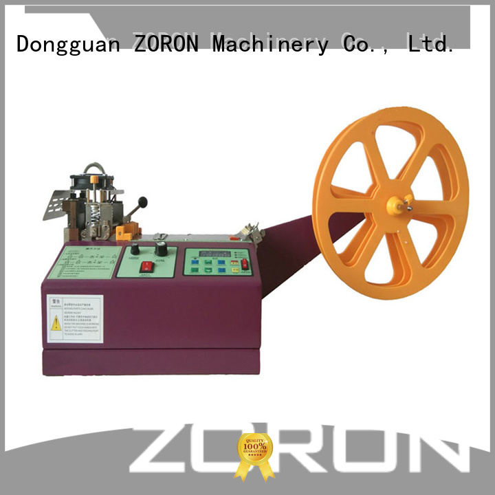cutting computerized webbing cutting machine with cooling fan for fabric